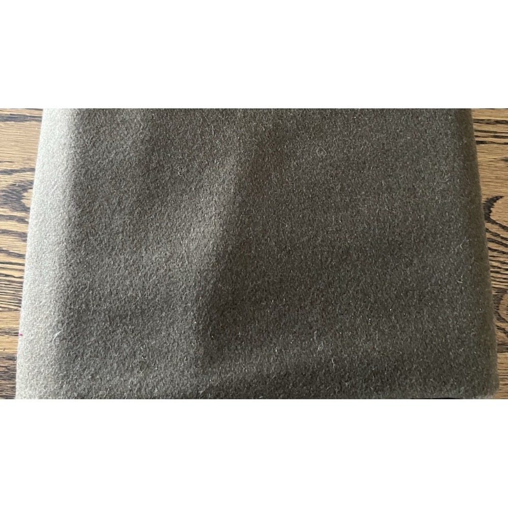 Brown Wool Solid Fabric Craft DIY Material 54 x 36 Durability Sewing Textile Sew